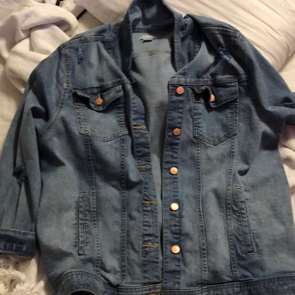 Peyton and Parker Jean jacket with copper buttons - Picture 1 of 1